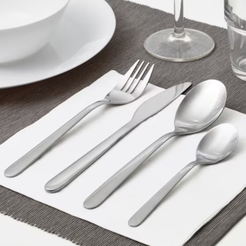 Mopsig 16-Piece Cutlery Set, Stainless Steel