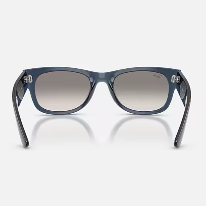 Ray-Ban Mega Wayfarer II Sunglass Dark Blue
