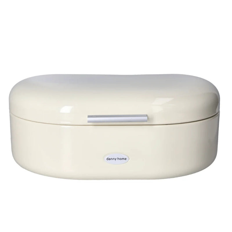 Stainless Steel Bread Box Cream 33cm