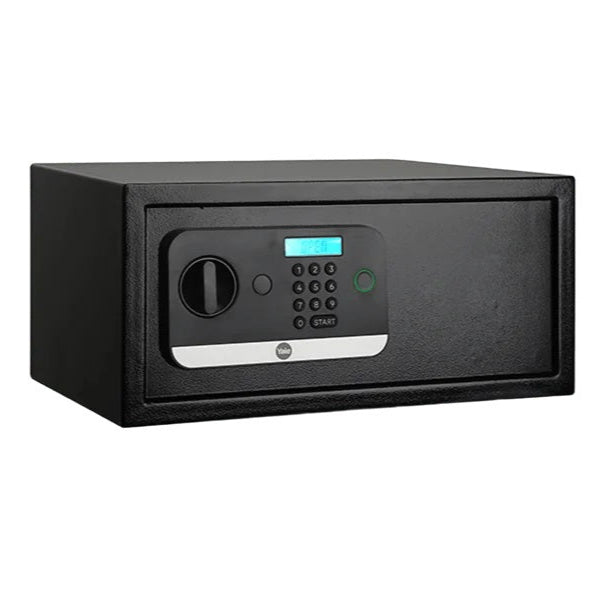 Digital Laptop Safe Black Crinkle Fingerprint