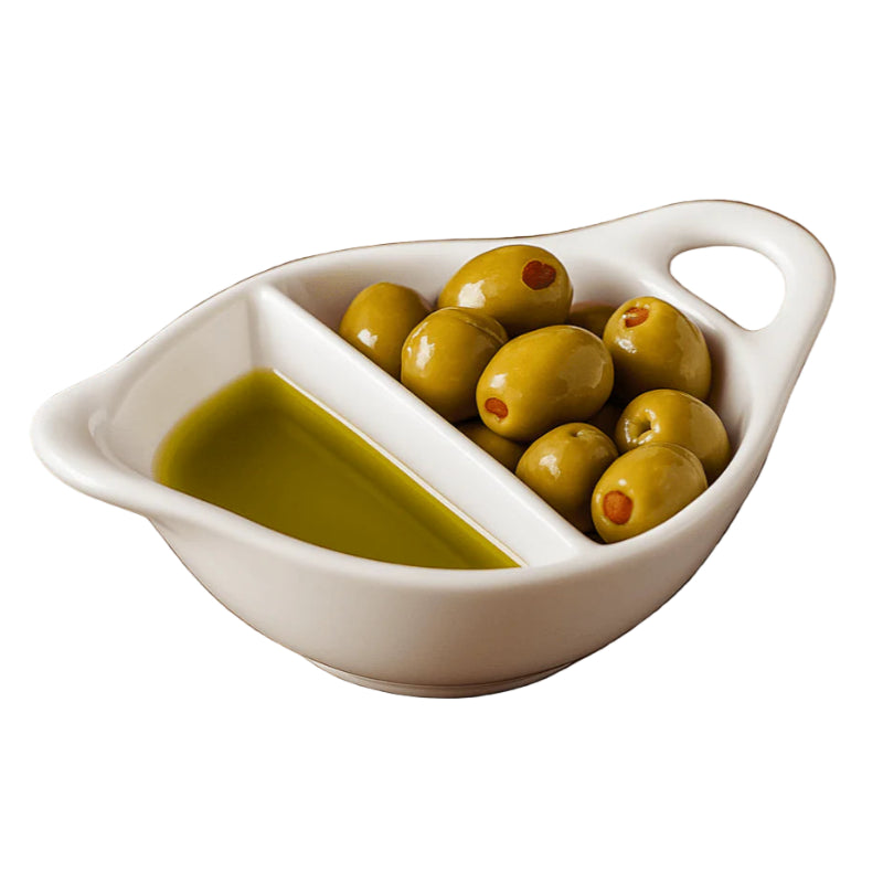 Symphony Divid Dip Bowl With Handle 15.5cm