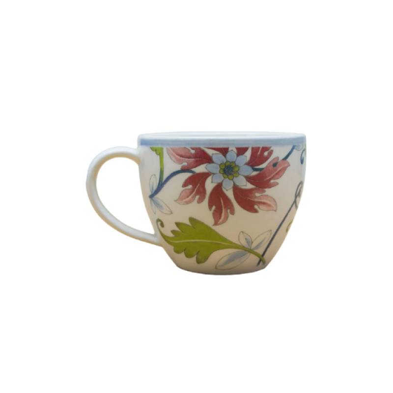 Botanical Spiral Cup Saucer Set 12pcs