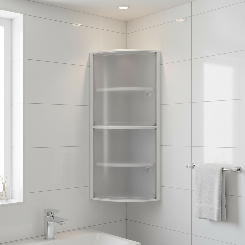 Corner Cabinet Glace