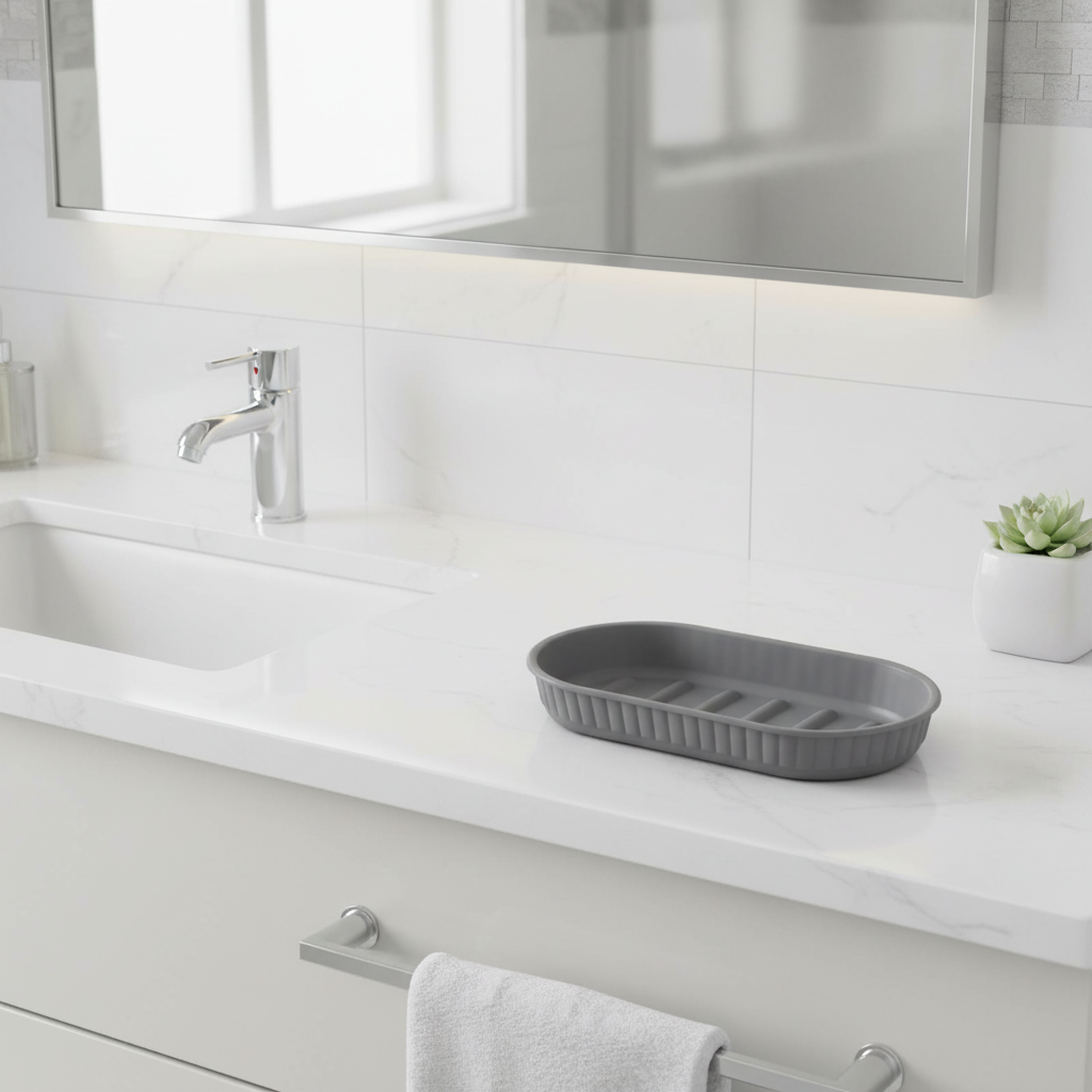 Soap Dish Baobab Anthracite Grey