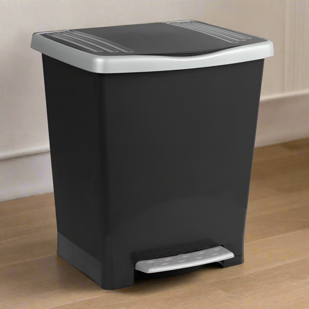 Pedal Dust Bin Millenium Black