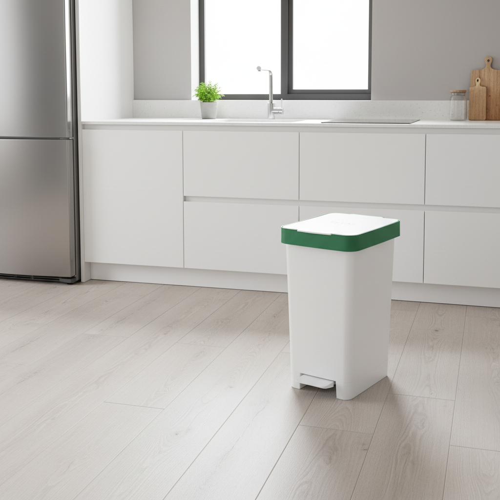 Pedal Bin 25L Smart Green