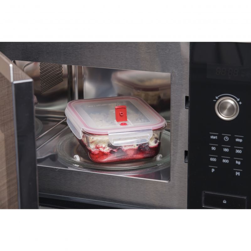 Tatay Hermetic Glass Container 0.64L+1.5L Set of 2pcs