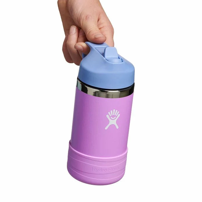 Hydro Flask 12 Oz Kids Wide Mouth Straw Cap And Boot Anemone