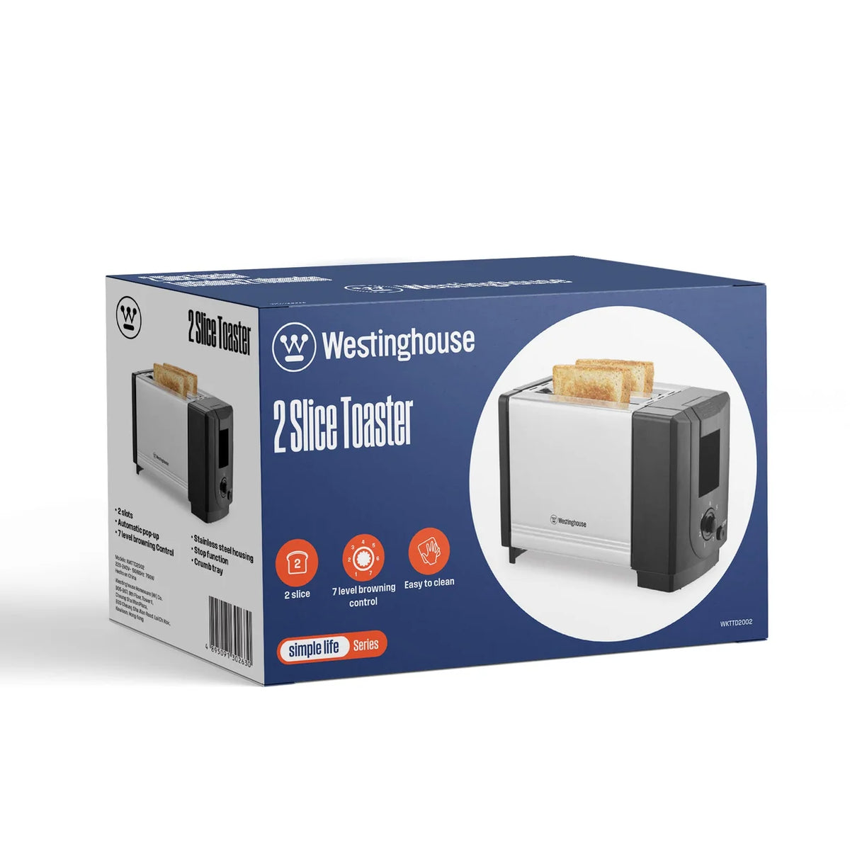 Westinghouse 2 Slice Toaster