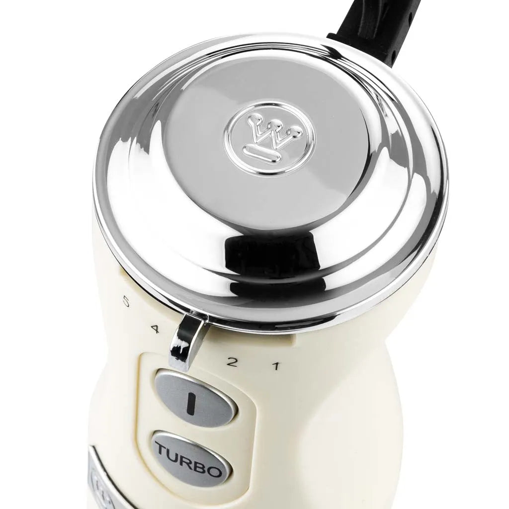 Westinghouse Retro Hand Blender White With Beaker