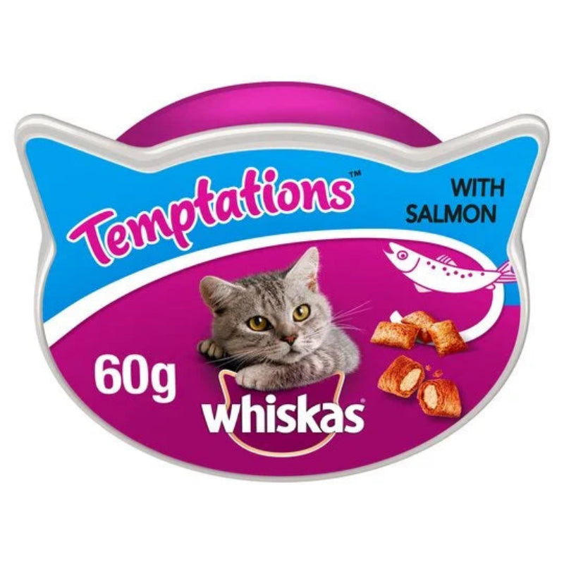 Whiskas Temptation Salmon 60gm (Pack of 6)