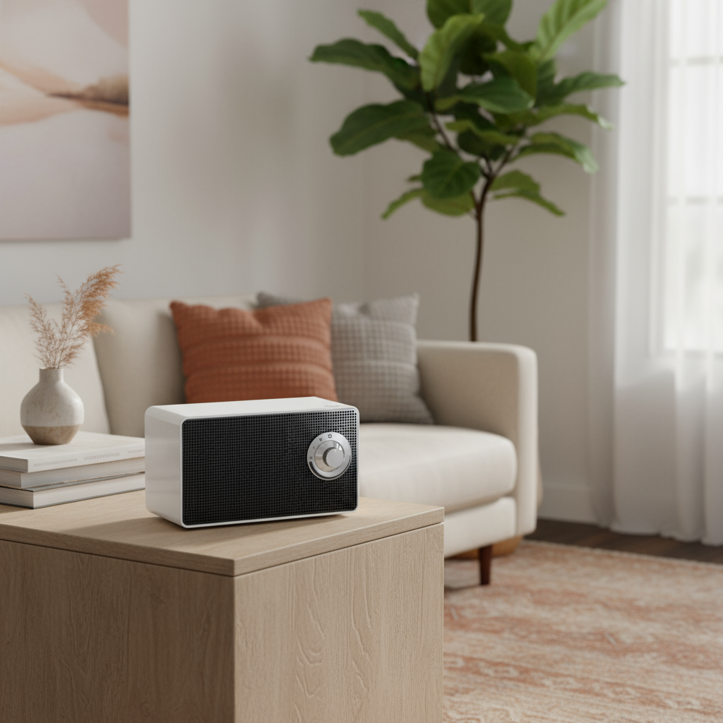 Ceramic Fan Heater Speaker Style