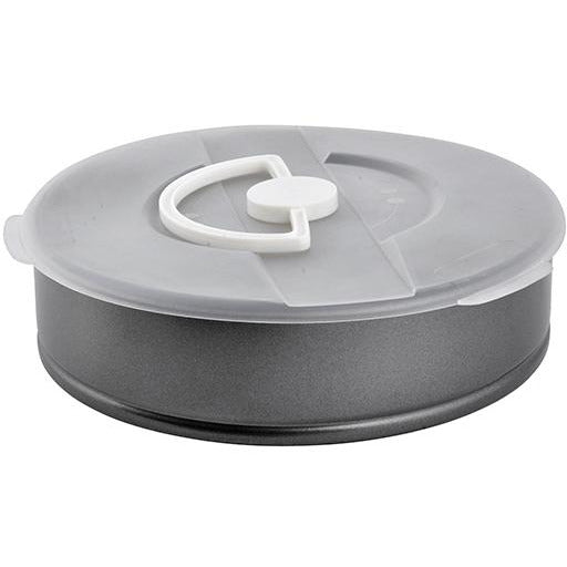 Spring Form With Lid Carbon Steel Black