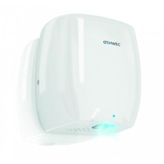 E-FLOW HAND DRYER ALUMINIUM WHITE