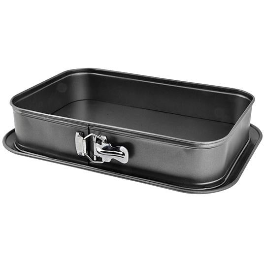 Spring Form Rectangular Carbon Steel Black