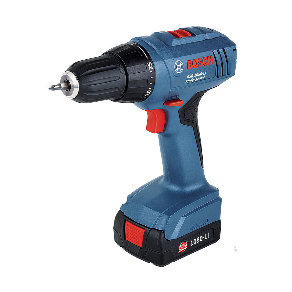 Bosch Cordless Driver Drill, 1/2”, 13mm, 18.0V, 1.5Ah, 54N.m, VSR-2, T. Setting, Li-ion, Ex. Battery + Cordless Torch 18V (Bare)