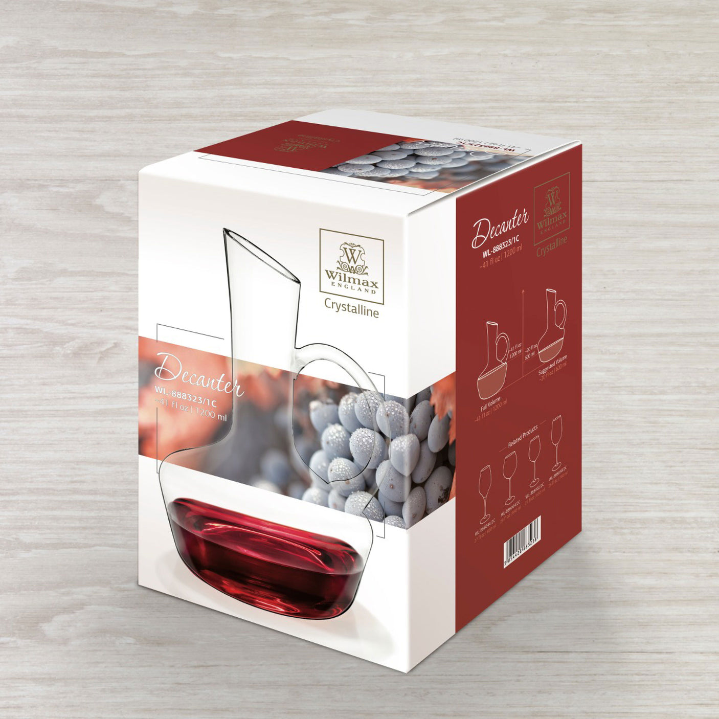 Decanter Wilmax Crystalline 1200ml