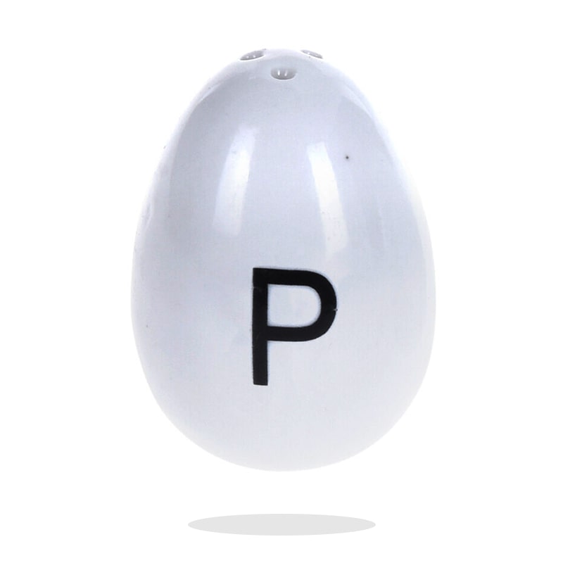 Porcelain Pepper and Salt Set (Pack of 2)