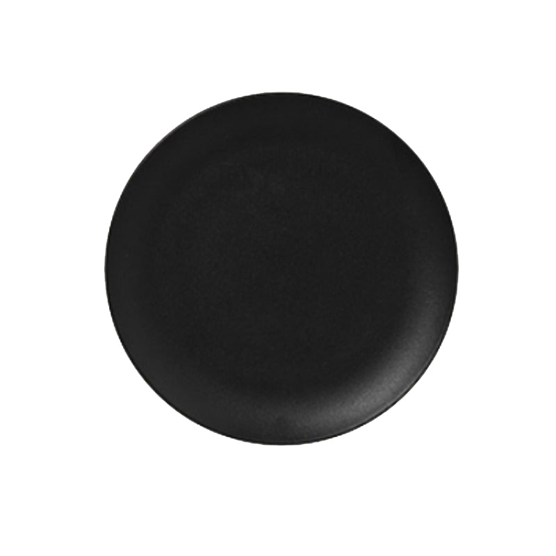 Black Porcelain Plate