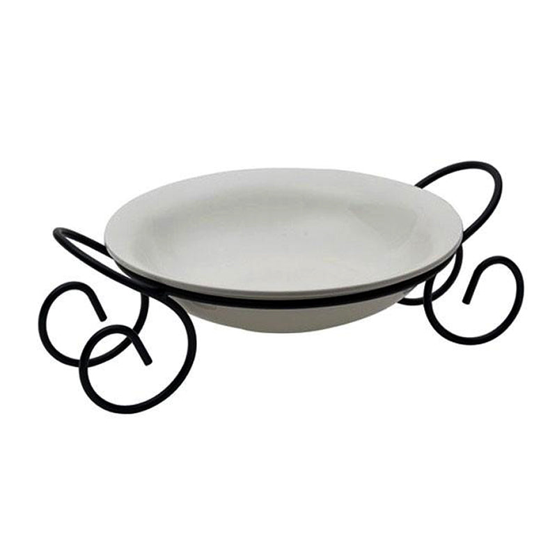 Round Bowl With Rack