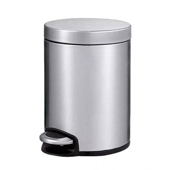 Eko Serene Step Bin 5 Liter Silver