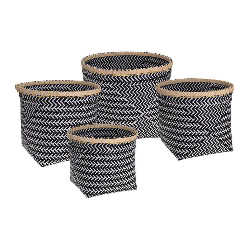 Basket Set Woven (Pack of 4)