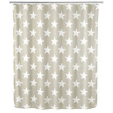 Shower Curtain 180x200 Stella Taupe Antim