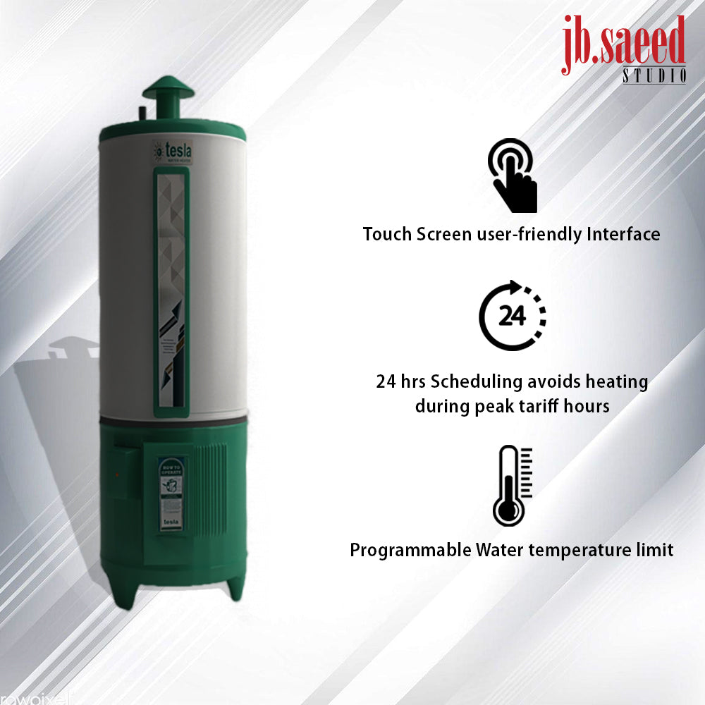 Smart Hybrid Water Geyser (Gas & Electric)