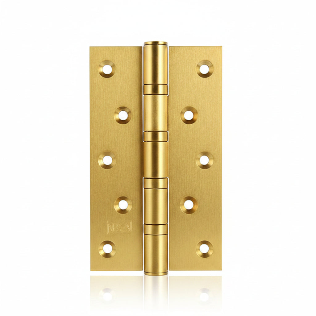 SS 304 Ball Bearing Hinge Pair 5*3*3 Gold