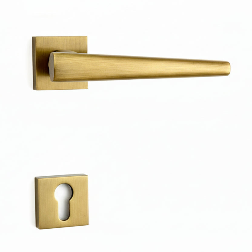 Brass Handle on Rose Portofino AB (Made in Italy)