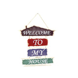 Hanging Welcome Wooden Frame