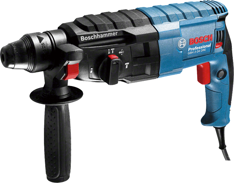 Bosch SDS Plus Rotary Hammer, 24mm, 790W, VSR, Electronic, 3-Modes, 2.7 J, 2.8kg