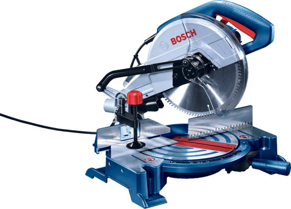 Bosch Compound Mitre Saw, 10”, 255mm, 1700W, Left/Right