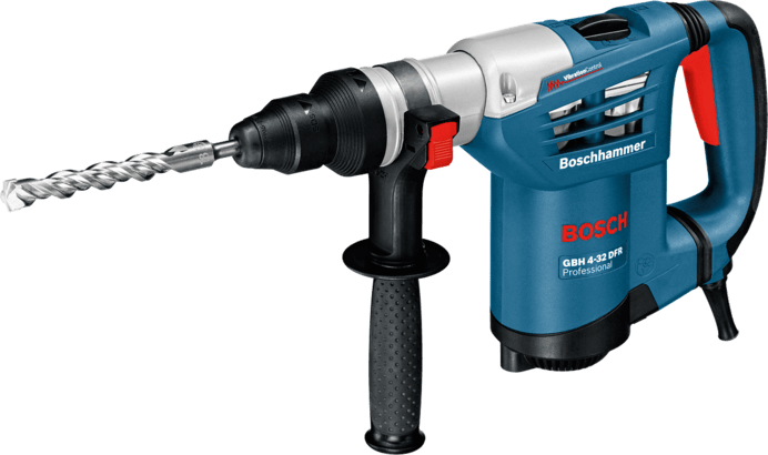 Bosch SDS Plus Rotary Hammer, 32mm, 900W, VSR, Electronic, Vib.Cntrl, 3-Modes, 5J, 4.7kg