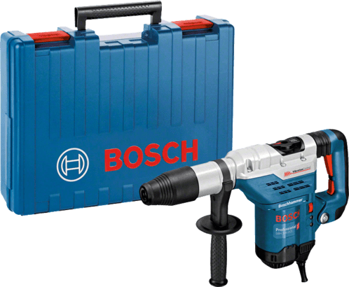 Bosch SDS Max Rotary Hammer, 40mm, 1150W, V.Speed, CE, 3-Modes, 11J, 6.8kg, Heavy Duty, Vibration Control, Turbo Power