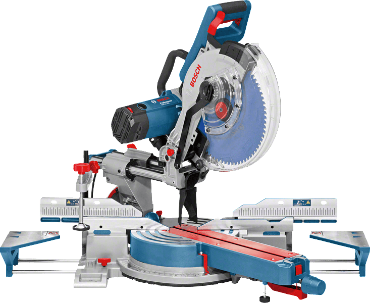 Bosch Slide Compound Saw, 12”? , 305mm, 1800W, 3100- 4000r.p.m, Left/Right, Laser, SS