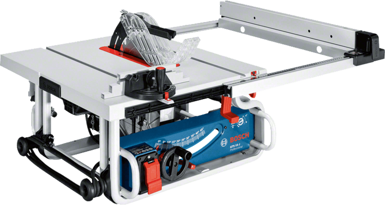 Bosch Table Saw, 10”? , 254mm, 1800W, 47°, Soft Start, Dust Ext.