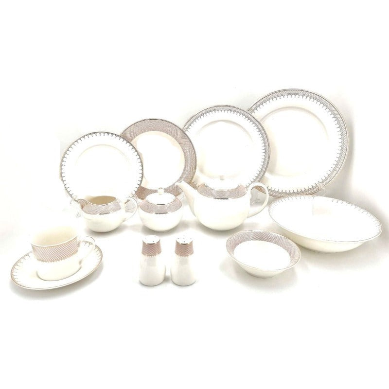 Porcelain Dinner Set Elegance (47 Piece Set) by JB Saeed Studio Buy