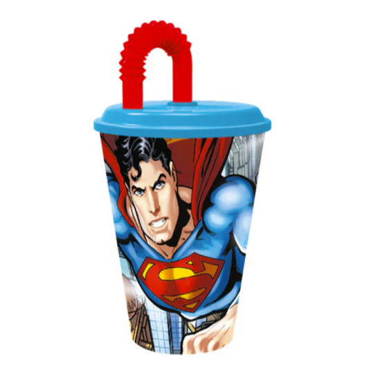 Kids Drinking Straw Tumbler Superman