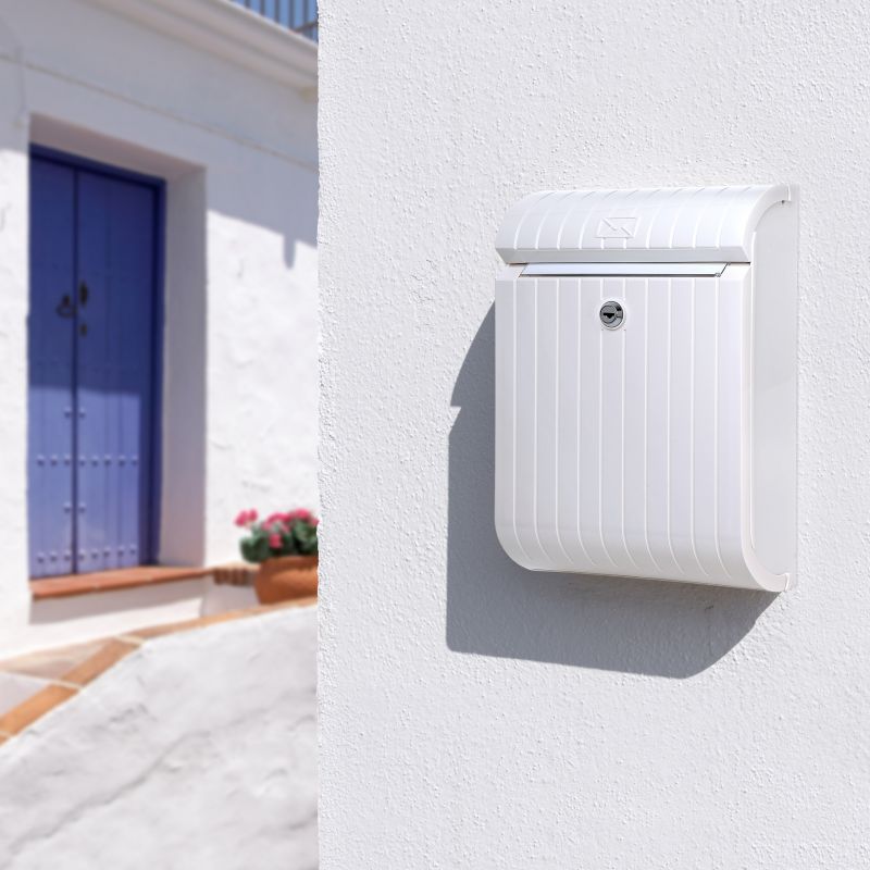 Mail Box White