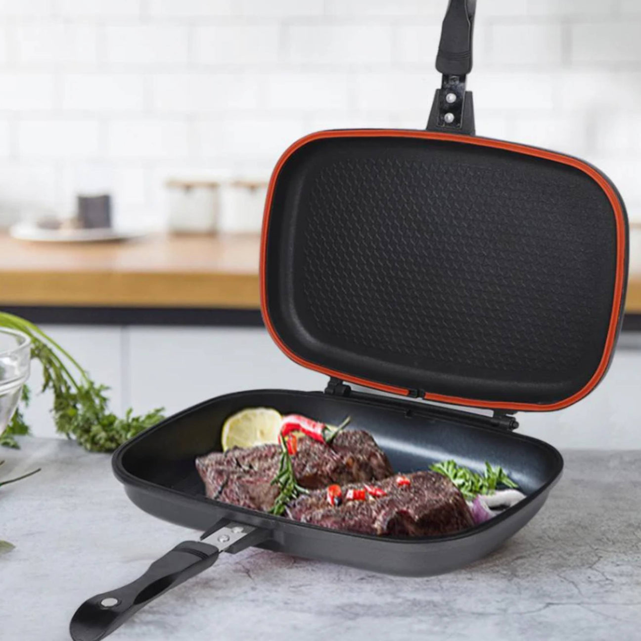 Double Fry Pan