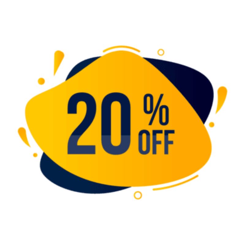 FLAT 20% OFF