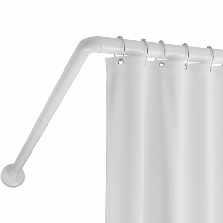 Curved Shower Curtain Rod 90x90cm