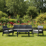 Garden Set Rattan For 5 Persons