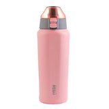 Tyeso Vacuum Insulated Sports Bottle 600ml Pink