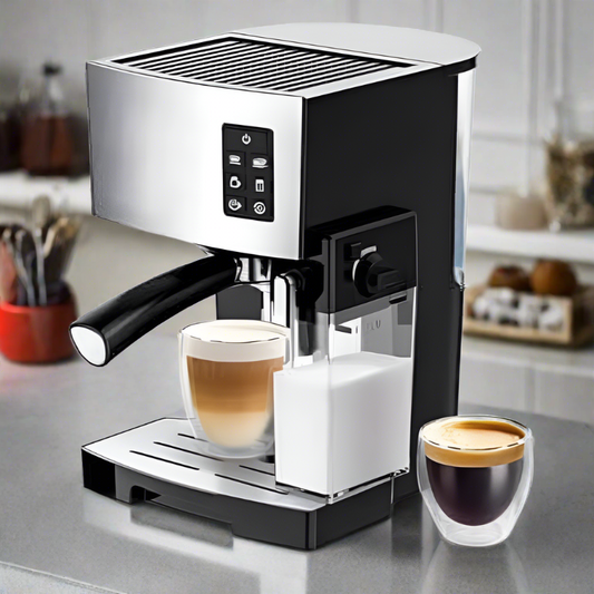 Coffee Maker 1400W Black & White