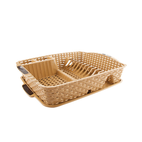 Rattan Flat Drainer Beige