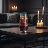 Shining Crystal Drinking Glass Set 6Pcs 550ml