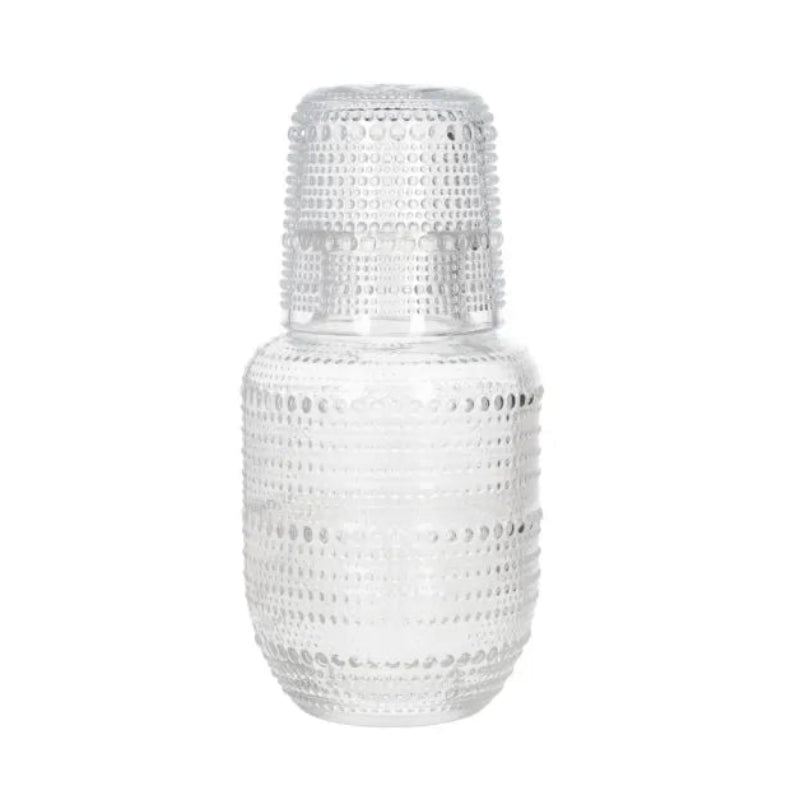 Water Carafe & Drinking Glass Set 600ml