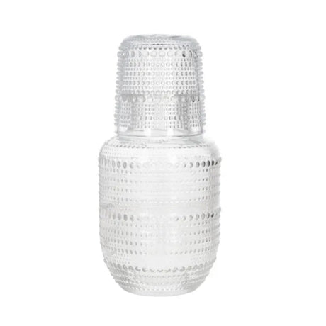 Water Carafe & Drinking Glass Set 600ml